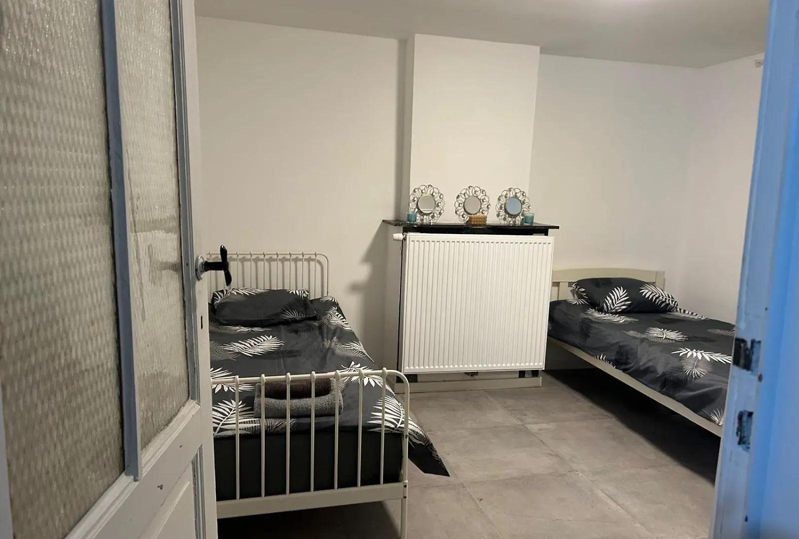 Chambre 2 Lits Simples Hotel Brussels Belgium